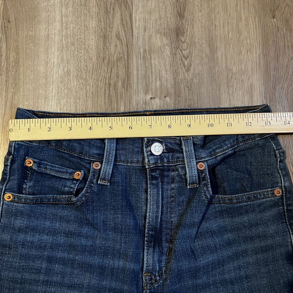 Levis Women's Waterless Original Fit Blue Denim Jeans Sz 27x32 - Picture 8 of 10